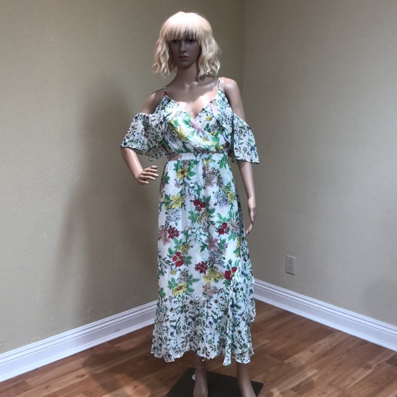 ⭐️ Bogo ⭐️ EUC Nanette Lepore BOHO Floral layered dress size 8 - Picture 3 of 11